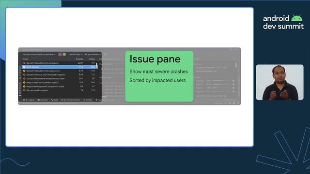 Address Firebase Crashlytics reports faster from Android Studio смотреть онлайн