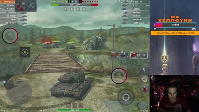 Качаю новую ветку Поляков 60 ТП | 9 лвл - 50TP Tyszkiewicza | Wot Blitz смотреть онлайн