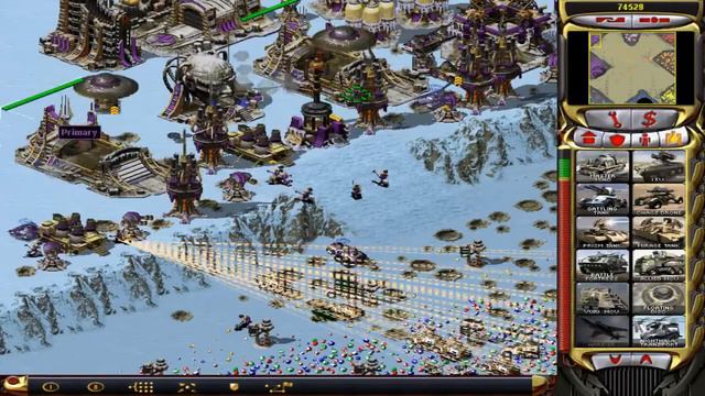 C&C Red Alert 2 Yuris Revenge Challenge Map 1 Irwe's Mass Delusional Hell смотреть онлайн