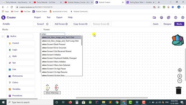 #28 How to show Airtable data in ListView in Kodular App | Spreadsheet Components смотреть онлайн
