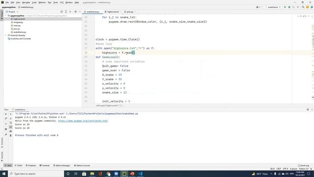 Snake Game Development With Python | Pygame Series #6 | Python Game Development смотреть онлайн