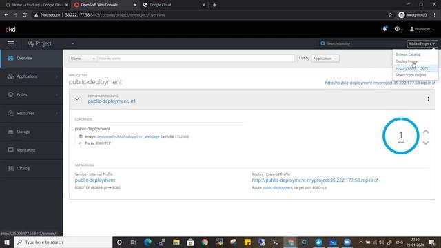 Deploying Public and Private docker images to OpenShift смотреть онлайн