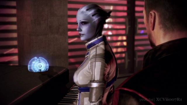 Mass Effect 3 - Citadel DLC - Invite Liara up to Apartment (Liara's Piano Song) смотреть онлайн