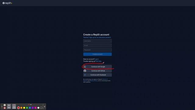 how to sign up to replit смотреть онлайн