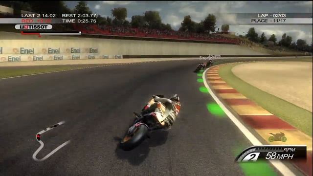 Moto GP 10/11 Demo Gameplay HD 720p Xbox 360 смотреть онлайн