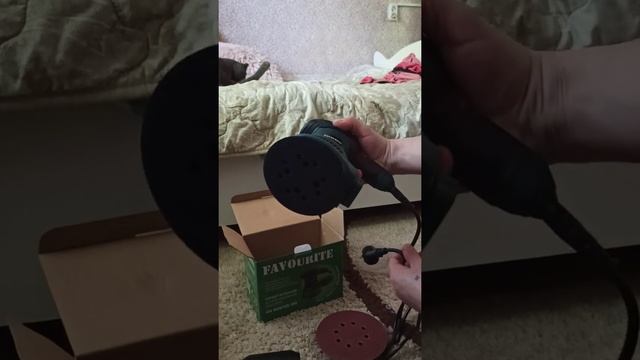 обзор орбитальной шлифовальной машины FAVOURITE OS600/125-150 смотреть онлайн