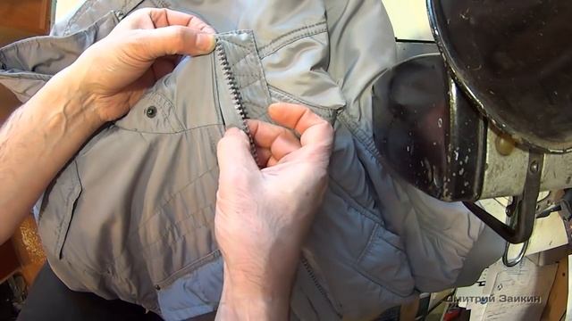 Замена молнии в куртке. #РемонтМолнии смотреть онлайн