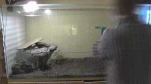 Грот, водопад, камень для аквариума своими руками