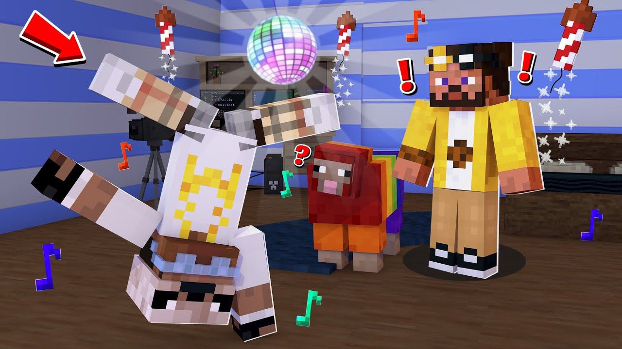 ЧТО ОН ТВОРИТ?!! ДЕЙЛАЙН НЕ ТАНЦОР!!! МАЙНКРАФТ PIXEL PARTY смотреть онлайн
