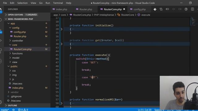 Mini Framework MVC com PHP #02 - Criando rota simples para chamada de funções смотреть онлайн