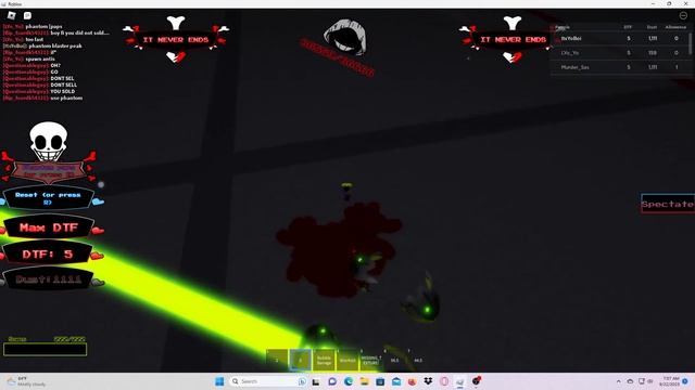 Roblox Sans Funny Boss Rush Fake DustDust смотреть онлайн