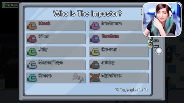 I was ALWAYS IMPOSTOR with 10 Roblox YouTubers in Among Us! смотреть онлайн