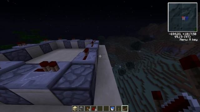 Minecraft. Фонтан-водопад "ДНК". Туториал. смотреть онлайн