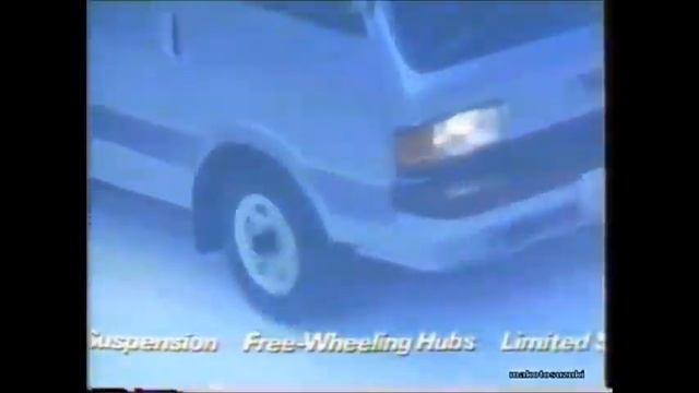 (Japan) 1984 Mazda Bongo Wagon 4WD Commercial смотреть онлайн
