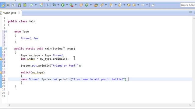 Program It Yourself in Java [Basics] - 15 - Enumerations & Constants смотреть онлайн