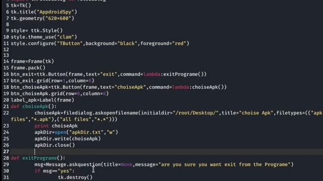 الجزء 3الثالث) دورة صناعة برنامج التحكم بالاندرويد بلغة البايثون) python смотреть онлайн