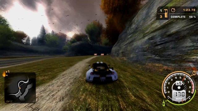 NFS Most Wanted | Tollbooth Race With Lotus Evora | Gameplay смотреть онлайн