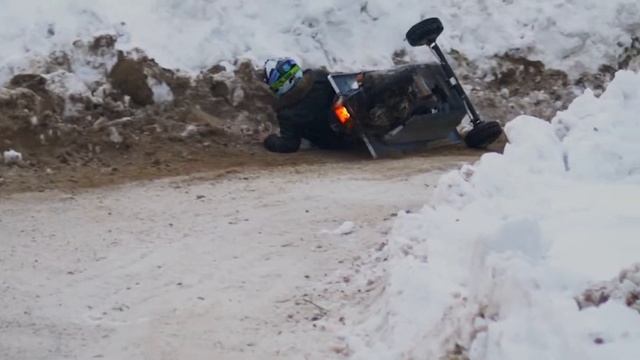 Ванна на колесах с мотором. Road Trash 6 Ice Master смотреть онлайн