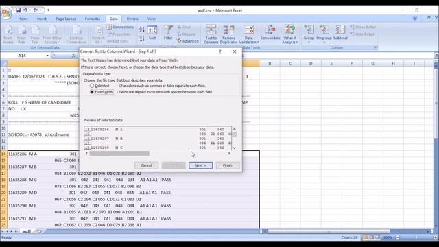 How to convert cbse result format into excel format смотреть онлайн