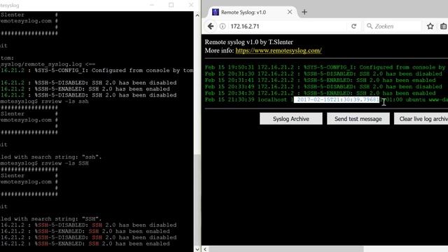 Free remote syslog server with GUI and CLI (Tested with Ubuntu 16.04) смотреть онлайн