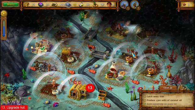 Moai 4 - Terra Incognita - Level 34 Step-by-Step Walkthrough & Cheats смотреть онлайн