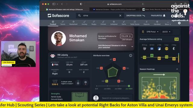COULD MOHAMED SIMAKAN BECOME OUR NEW RIGHT BACK | SCOUTING | TRANSFER HUB смотреть онлайн