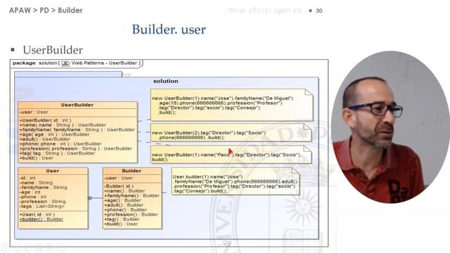 Patrones de diseño. Patrón Builder смотреть онлайн