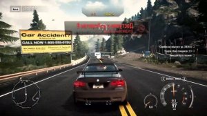 Need for Speed™ Rivals:BMW M3 GTR свободная езда