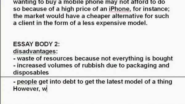 IELTS Writing Task 2: Пример эссе #1