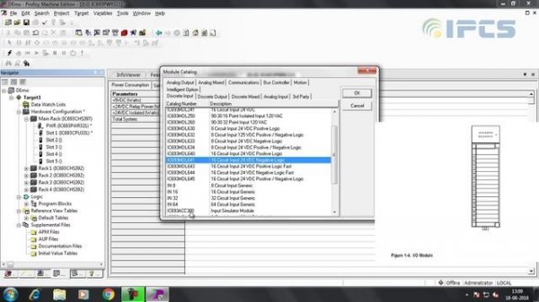 GE-Fanuc PLC Hardware Configuration and PLC Communication.