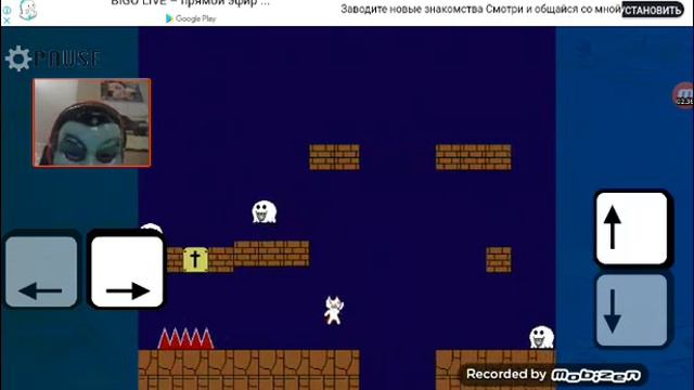 Мирон играет в игру кот Марио! смотреть онлайн