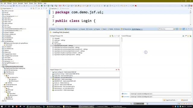 commit and push code in gitlab remote repo using eclipse смотреть онлайн