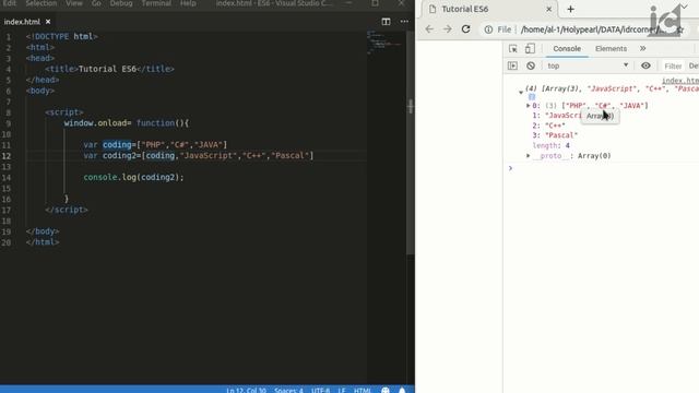 Tutorial ES6 #3 - Spread Operator смотреть онлайн