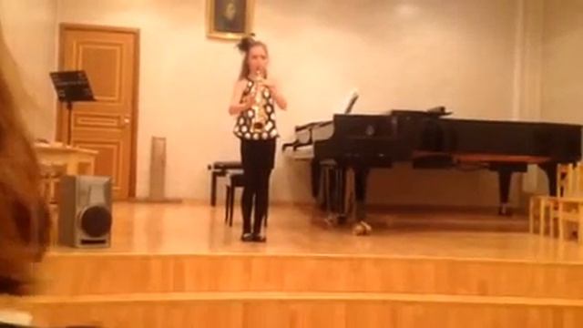 Sing sing sing Ева Лобастова 11 лет саксофон сопрано смотреть онлайн