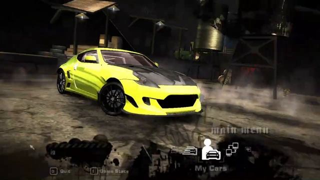 nfs most wanted - Nissan 370Z Junkman Tuning & Gameplay смотреть онлайн