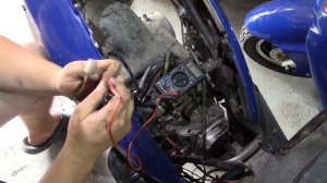 Пропала искра на скутере