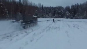 Отдых, экстрим, танки грязи не боятся, АТС 59, мощь