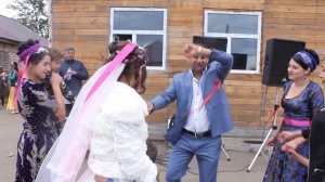 Цыганская свадьба Александра и Анастасии. г. Костанай первая часть