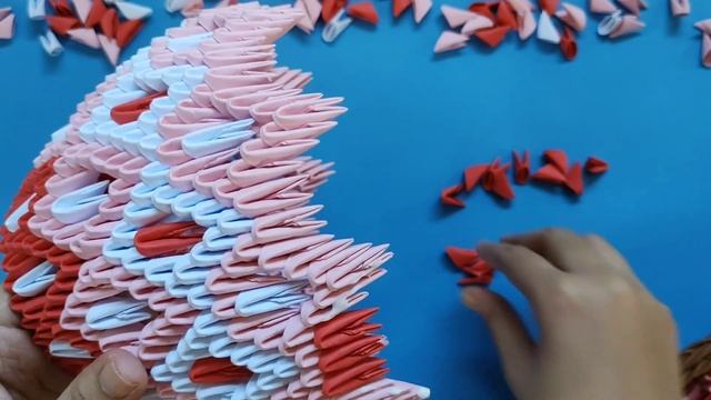 How to make 3D Origami Lamp | DIY | Papercraft смотреть онлайн