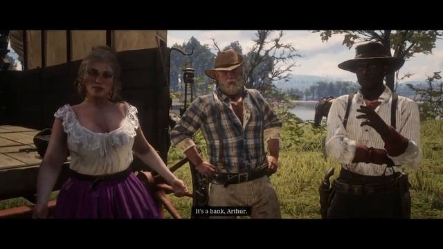 Valentine Bank Robbery - Red Dead Redemption 2 Gameplay (PS4 Pro) Part 20 смотреть онлайн