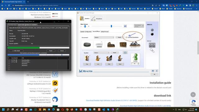 How To Download And Install Realtek High Definition Audio Drivers 6.0.9414.1 WHQL