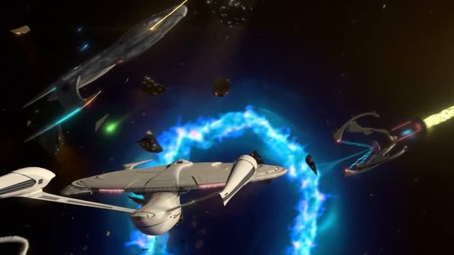 Star Trek vs Star Wars vs BSG vs Farscape vs Mass Effect vs Andromeda crossover смотреть онлайн