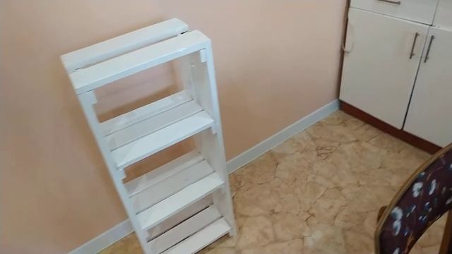 Стеллаж ( этажерка) ИЗ ПОДДОНОВ своими руками! смотреть онлайн