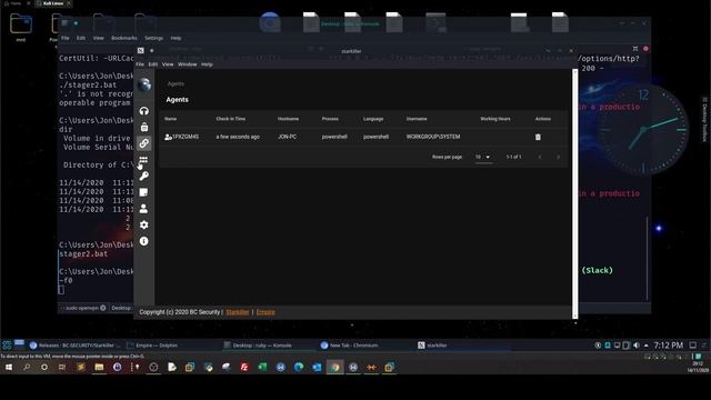 How to use Powershell Empire and Starkiller for Penetration Testing - TryHackMe смотреть онлайн