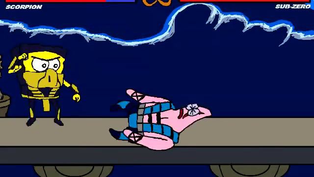 Mortal Kombat Spongebob Edition (Part 1) смотреть онлайн