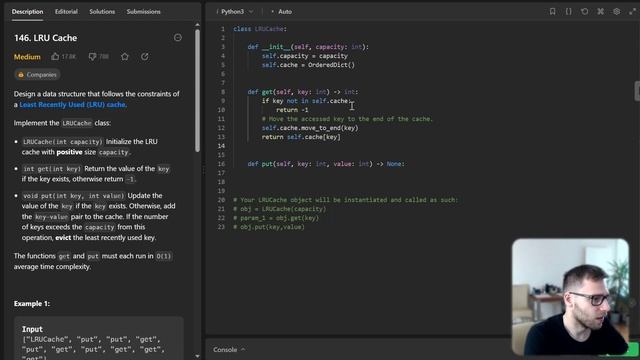 Unleash Python's Power: Build an Ultra-Fast LRU Cache in Minutes - LeetCode 146. LRU Cache смотреть онлайн