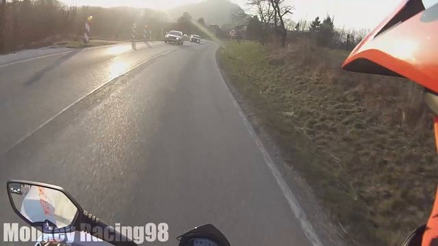 INSANE GERMAN ROAD RAGE | KTM DUKE 390 | Monkey Racing98 смотреть онлайн