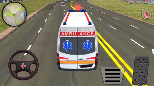 Ambulance Robot City Rescue Game- Best Android IOS Gameplay смотреть онлайн