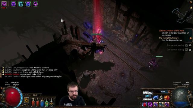 Let's Play Path Of Exile 3.3: Incursion (Arc Witch Build) With CohhCarnage - Episode 21
