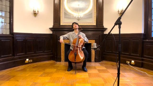 Gaspar Cassado Suite for Cello Solo II. Sardana, Sam Chung смотреть онлайн